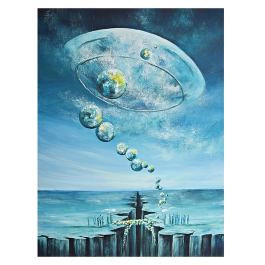 plakaty Pojednanie, surrealizm, oryginalny plakat reprodukcja obrazu