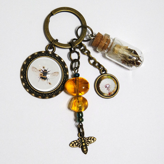 breloki Breloczek - Pszczoła, dmuchawiec