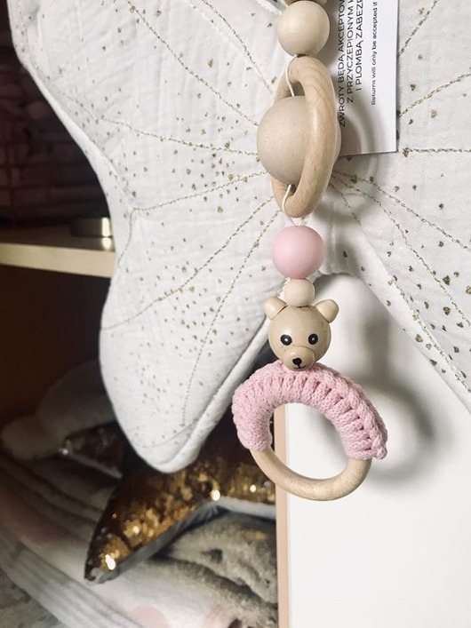 ZAWIESZKA DREWNIANA LIttle bear Mymami