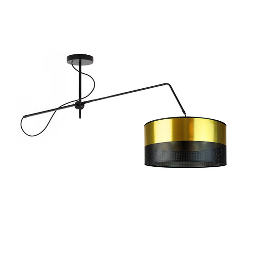 lampy wiszące Regulowana lampa sufitowa nad stół w stylu glamour RIO GLAM