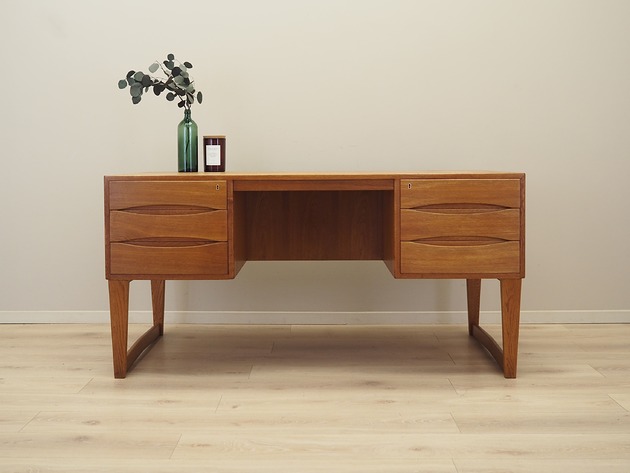 biurka Biurko dębowe, duński design, lata 60, designer: Christian M