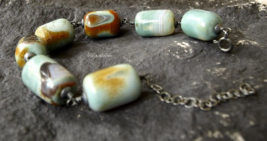 agat - bransoletka little atelier