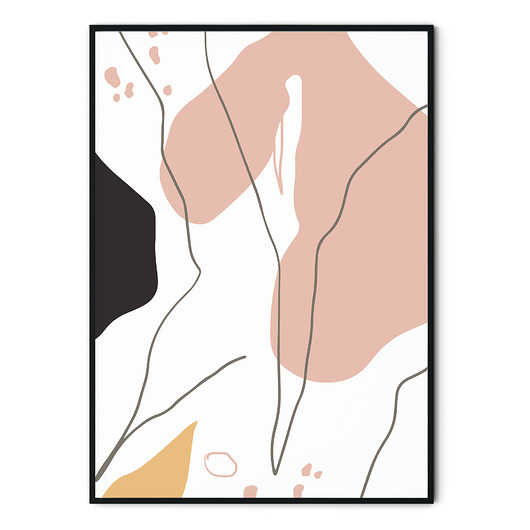 Plakat skandynawski Modern abstract no. 5 myscandi