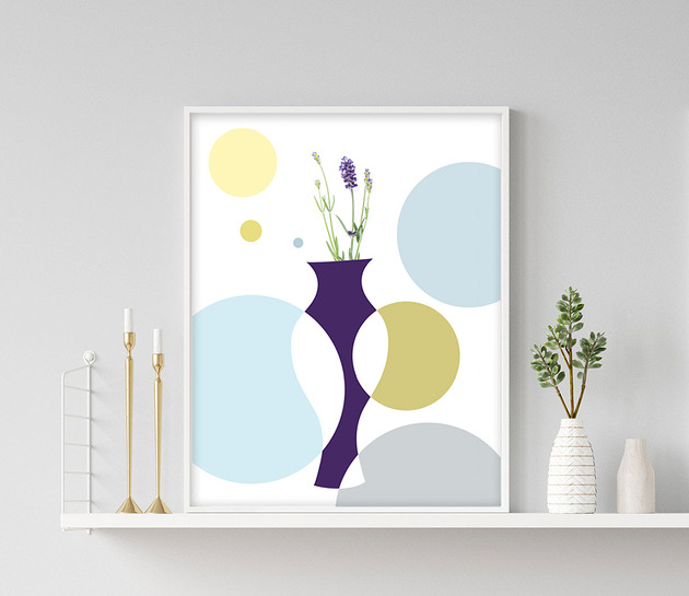 plakaty Plakat z lawendą