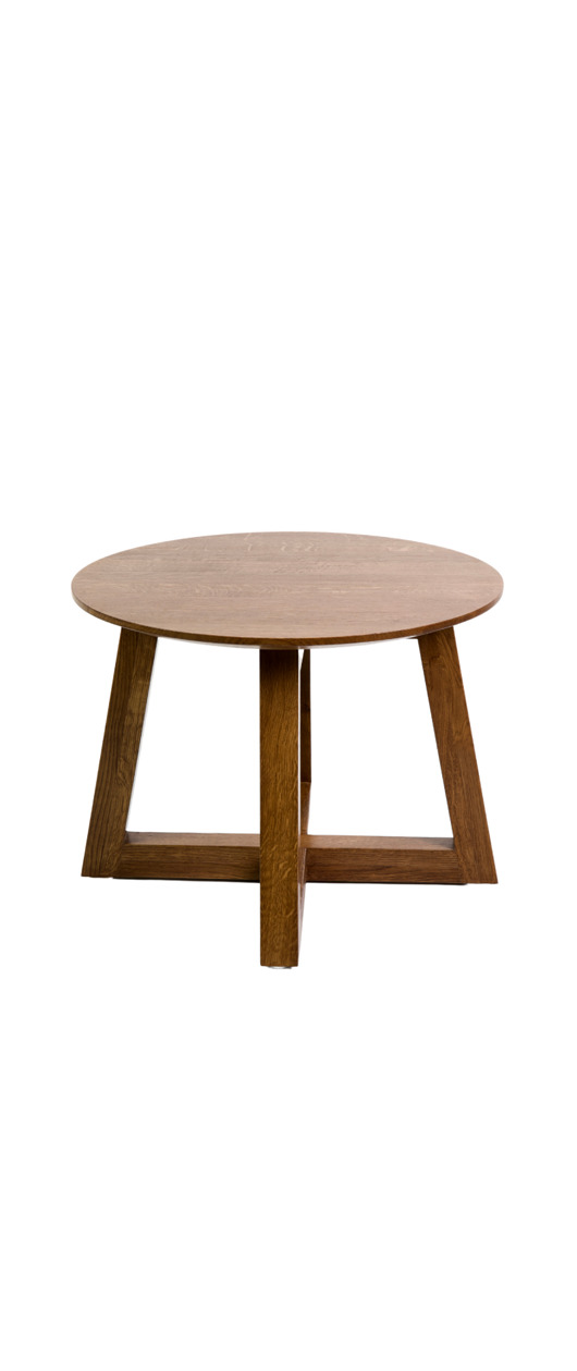 stołki Stolik Kawowy Dąb EMRA WOOD SKT-1   55 cm