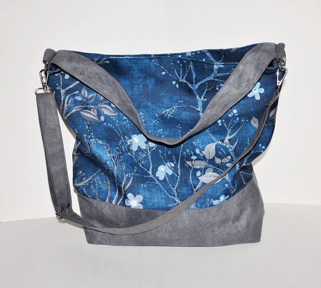 torby XXL Torba, worek XXL - print kwiat wiśni