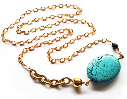 Turquoise gold Monika Roth