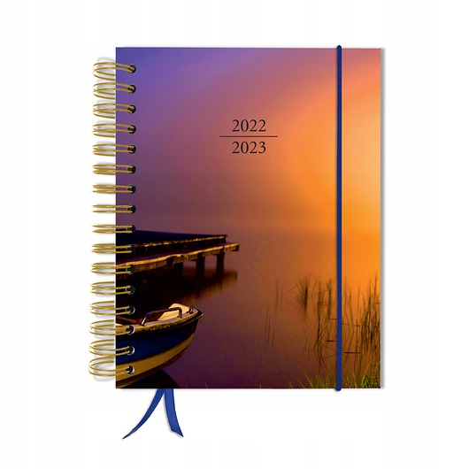 kalendarze i plannery Kalendarz terminarz 2024-2025 roczny tygodniowy A5