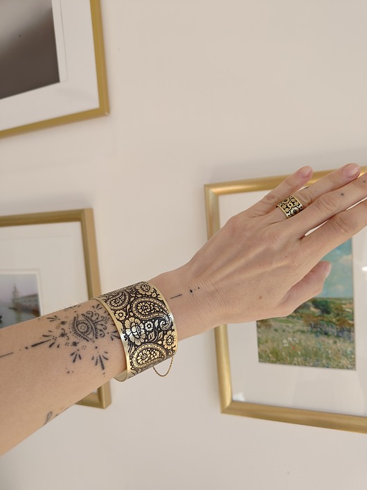 bransoletki złote Bransoletka FLOREA