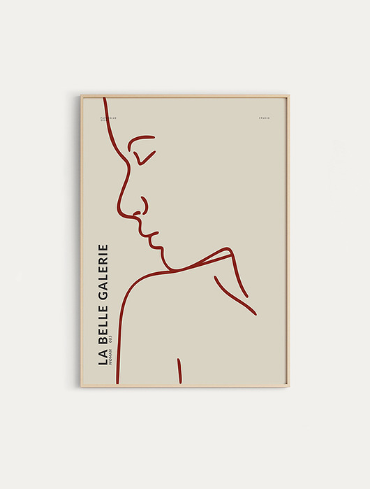 Woman005 - print Paperblue Studio