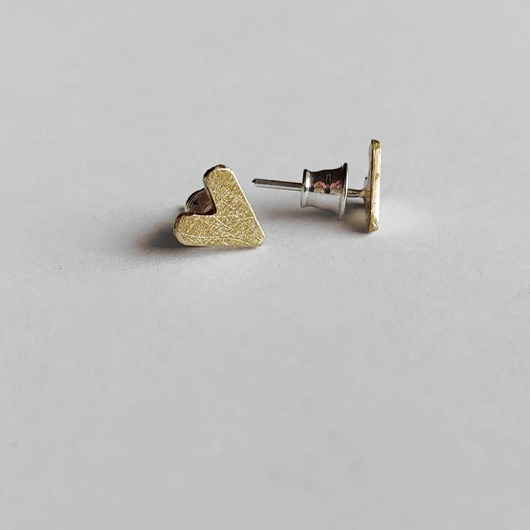 kolczyki z mosiądzu Serduszko kolczyki