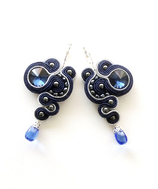 kolczyki soutache Sutaszowe kolczyki PATRAS