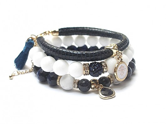Navy blue and white vol. 10 /01-07-2015/ set KiKa pracownia