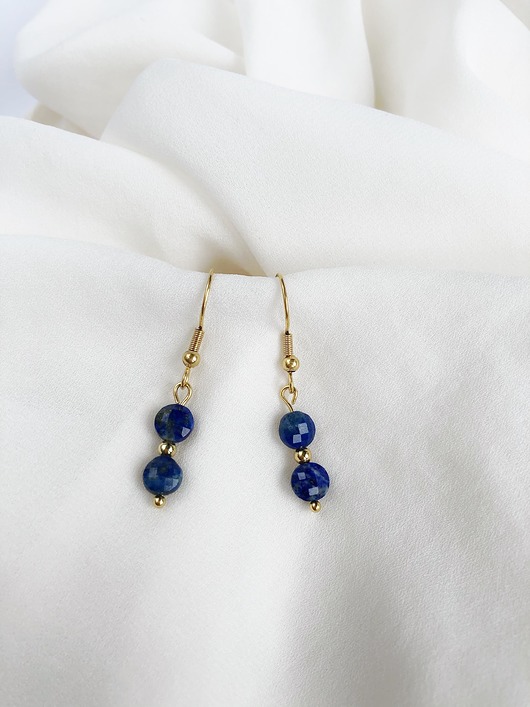 Kolczyki UNO z Lapis Lazuli Gleeme Jewellery
