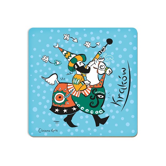 podkładki do kuchni Podkładka pod kubek Kraków Lajkonik