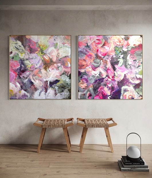 obrazy Zestaw obrazów 90x90