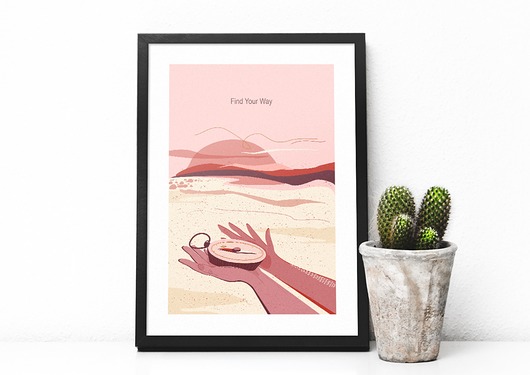 plakaty Find Your Way - plakat A3/B2