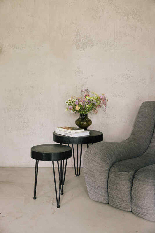 stoliki kawowe Stolik Black OVAL PIN