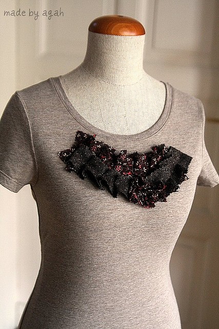 M {Tweed & Floral Ruffle} made by agah
