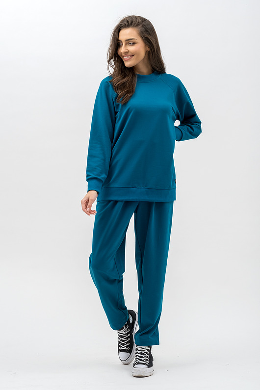 ubrania różne Komplet dresowy damski "ADALET" petrol