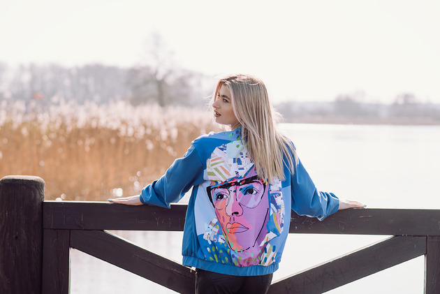 bluza bez kaptura damska Bomberka Women Nina