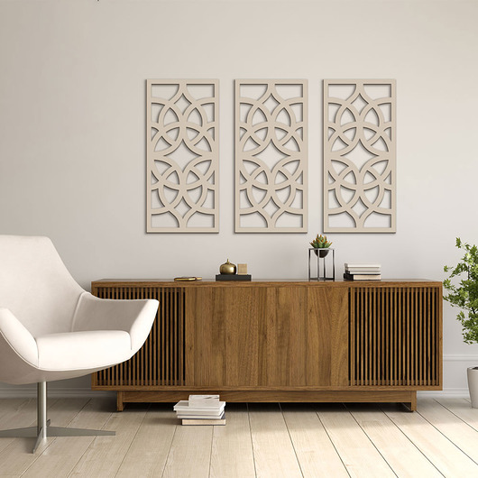 Tryptyk Panele HENRY,Komplet 3 szt Missing Decor