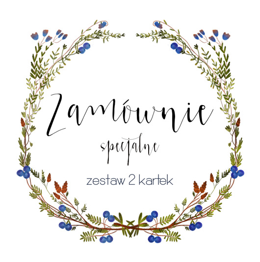 Zestaw 2 kartek z kopertami AnZone