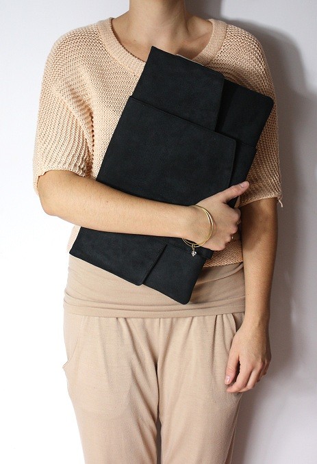 Kopertówka XL black + black Zuzia Górska