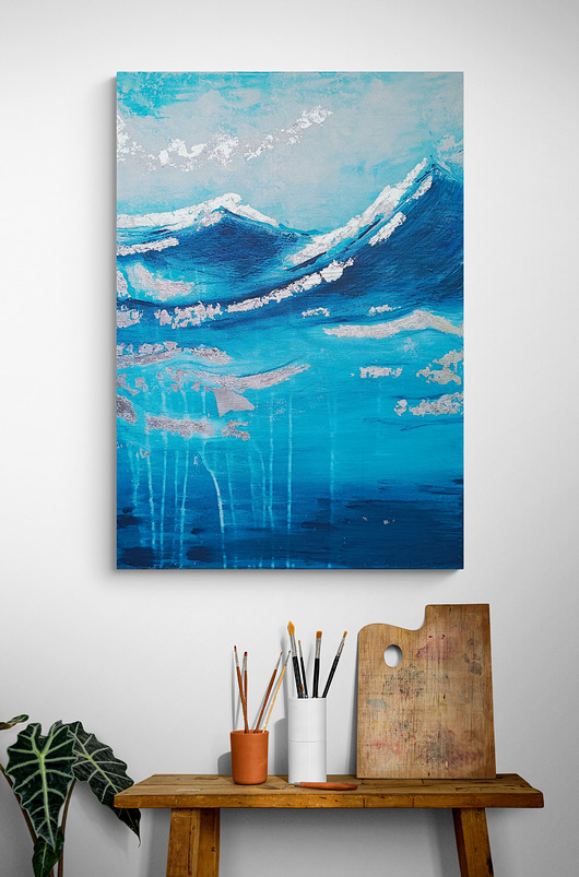 obrazy Obraz na zamówienie kupującego - Szczyty - 70x50 cm