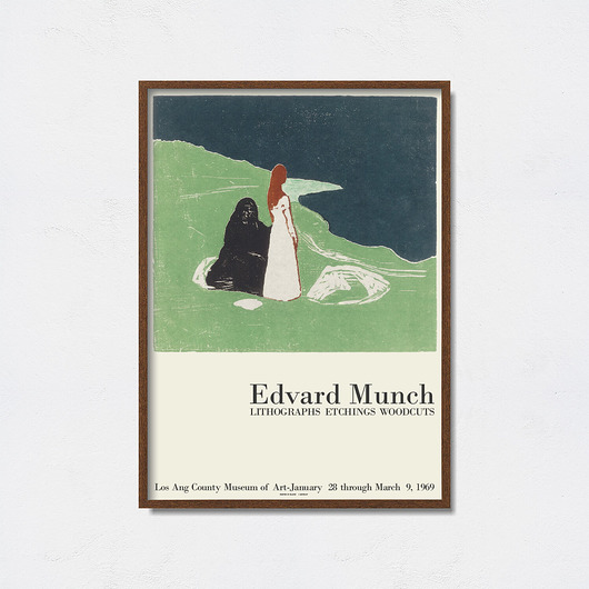 plakaty Edvard Munch - Exhibition Poster
