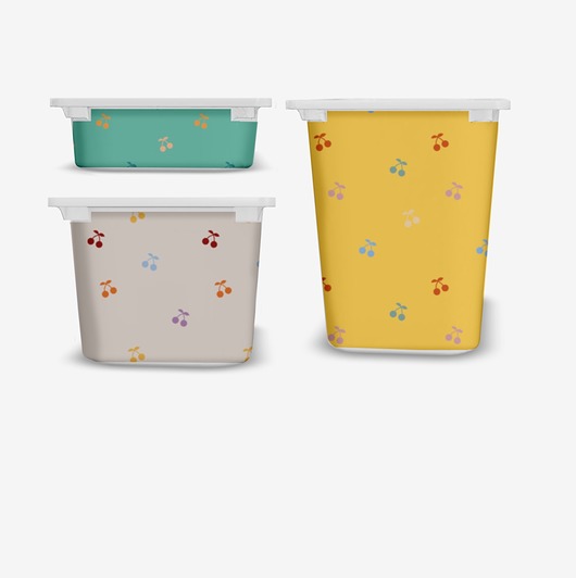 meble do pokoju dziecka Wisienki Naklejki  do regału Trofast Ikea