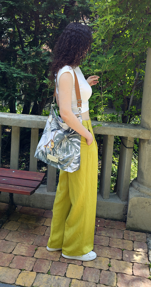 torby na ramię Letnia torba w liście