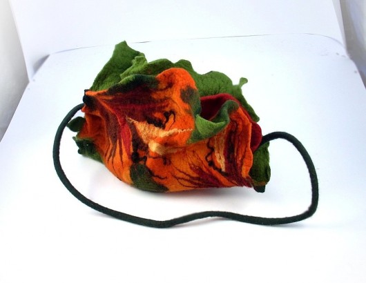 Jedwabnofilcowa Torebka: Living Bag filcant