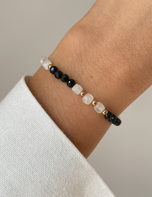 bransoletki z kamieni naturalnych Bransoletka Talizman ochrony i obfitości