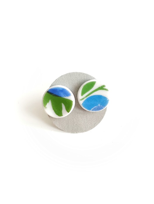 kolczyki ceramiczne Kolczyki ceramiczne kaszubskie