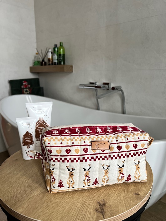 kosmetyczki Kosmetyczka świąteczna