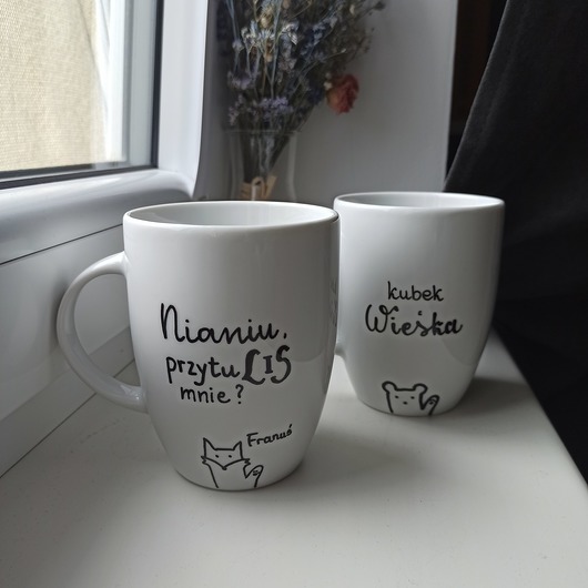 kubki Kubek PzytuLIS mnie? Zestaw personalizacja