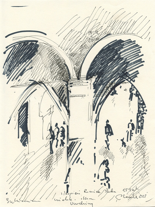 obrazy Kraków I - szkic