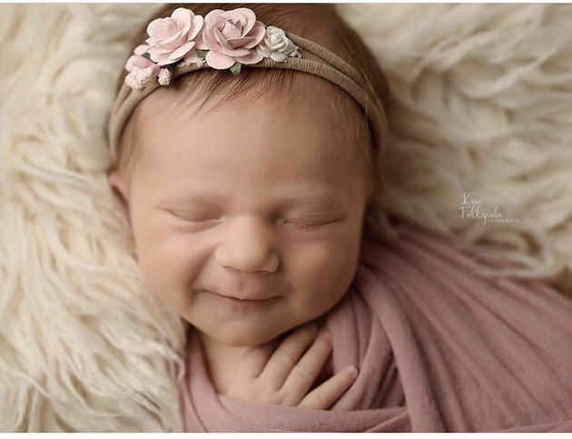 OPASKA NEW BORN VINTAGE MINI WIANUSZEK Kwiaty FILIPOLA