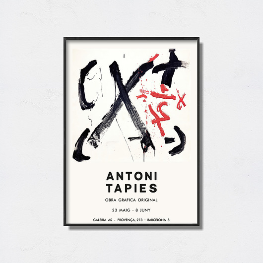 plakaty Antoni Tapies - Exhibition Poster