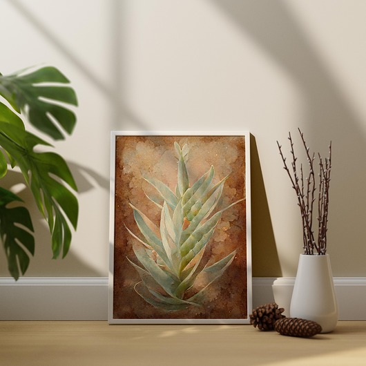 plakaty Plakat Boho Aloes