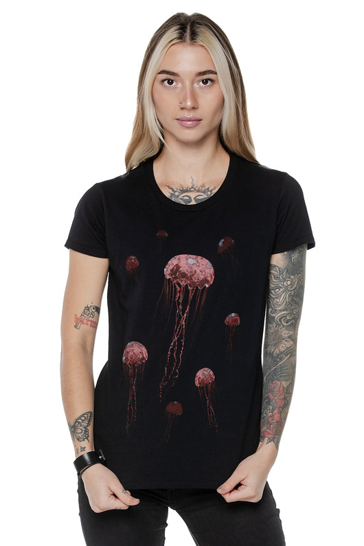 t-shirt damskie T-shirt damski UNDERWORLD Jellyfish