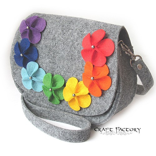 Popping Rainbow - torebka mała Craft Factory