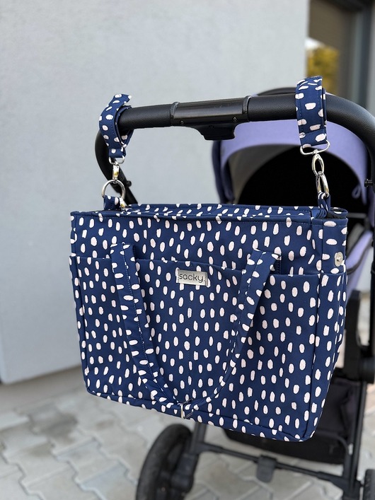 torby na ramię Wodoodporna torba mommy polka dots