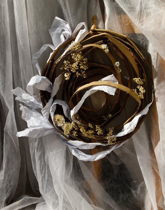 Ozdoby na ścianę Dekoracja na ścianę ,,Wiosenne zawirowania"