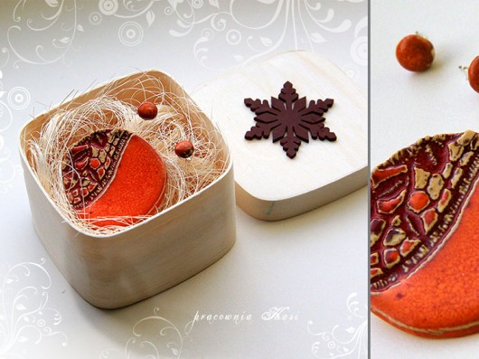 komplet pomarańczki *13 [+ box] katha