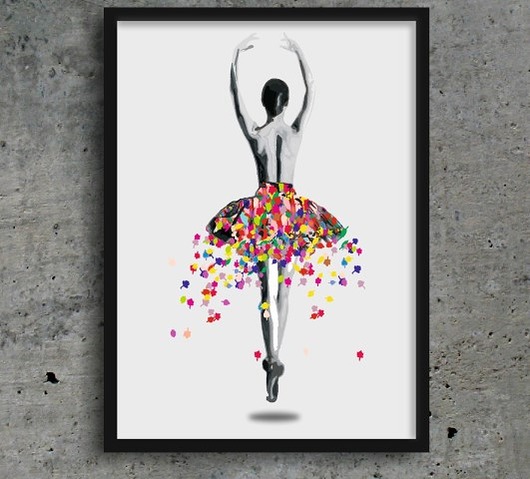 grafiki i ilustracje BALETNICA NR 1