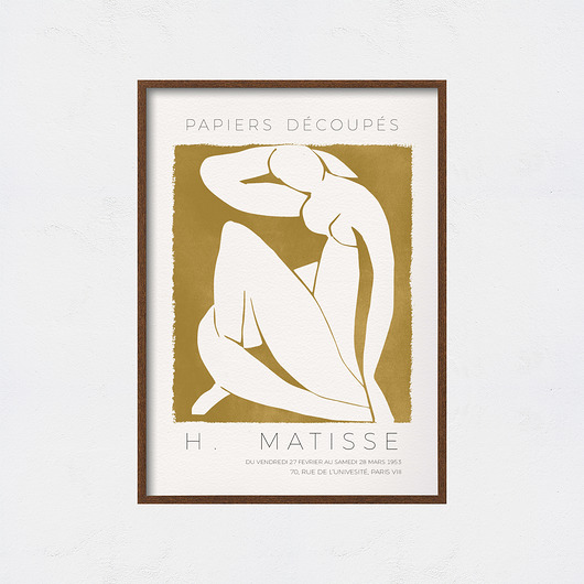 Henri Matisse grafika inspiracja Pas De LArt