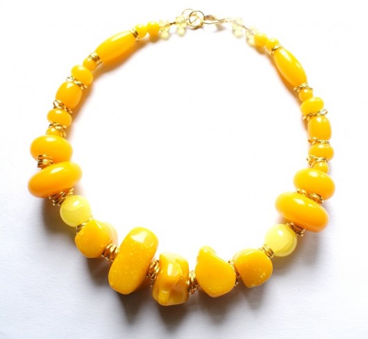 Stones with gold Republika jewelry
