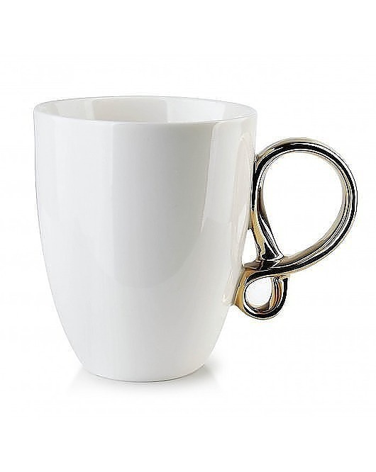 Kubek Porcelanowy Koke Biały MIA home